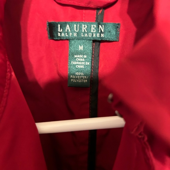 Ralph Lauren double breasted red coat medium. - Picture 7 of 7